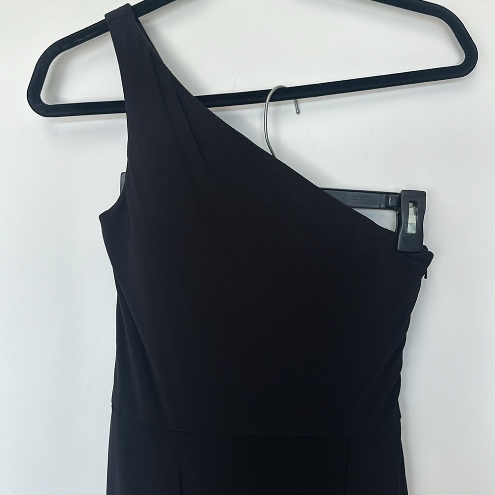 Nouvelle amsale black one shoulder maxi dress 6 - Picture 2 of 7